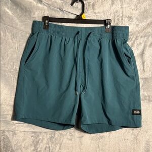 Vans swim shorts  men’s xl Deep Teal Drawstring Shorts no net liner